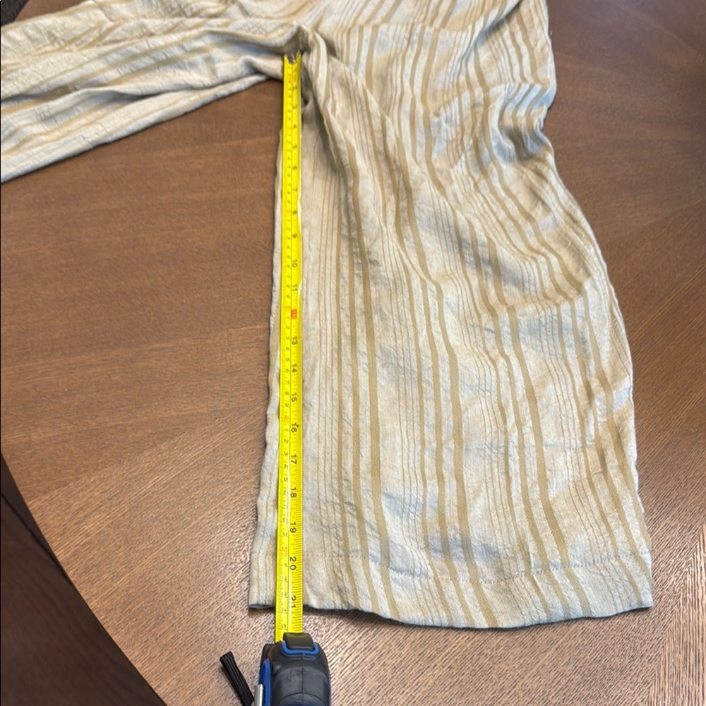 Hem & Thread Tan Striped Jumpsuit - Picture 8 of 8